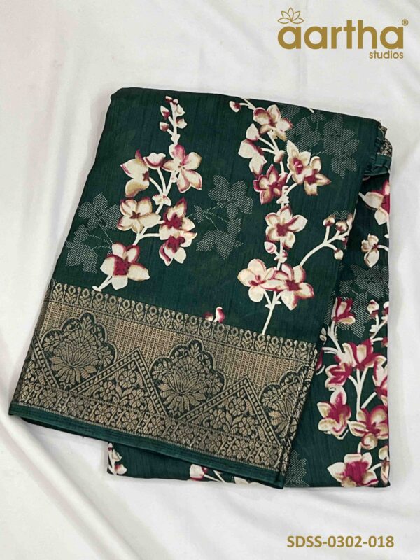 Designer Semi Silk Sarees