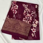 Designer Semi Silk Sarees