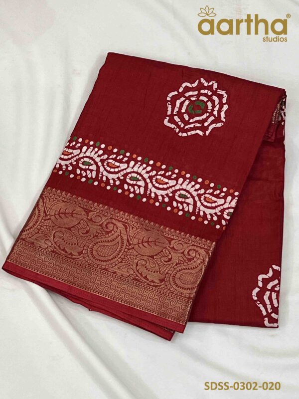 Designer Semi Silk Sarees