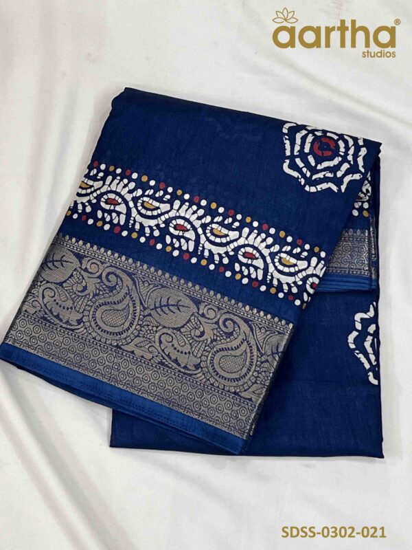 Designer Semi Silk Sarees