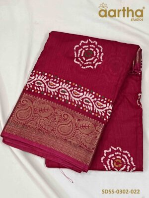 Designer Semi Silk Sarees