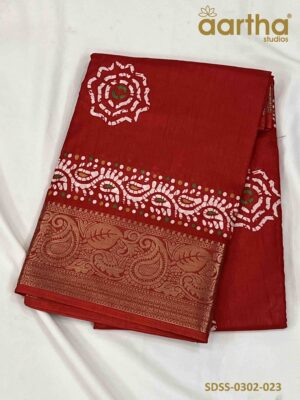 Designer Semi Silk Sarees