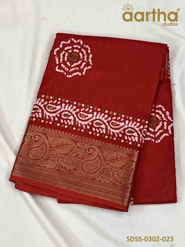 Designer Semi Silk Sarees