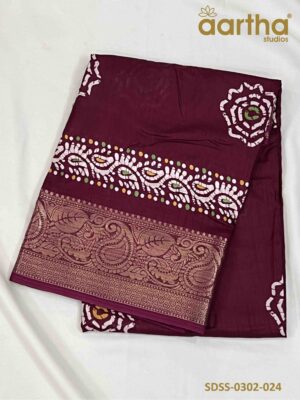 Designer Semi Silk Sarees