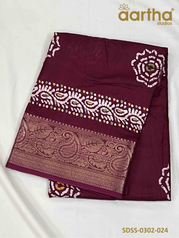 Designer Semi Silk Sarees