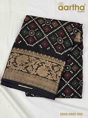 Designer Semi Silk Sarees
