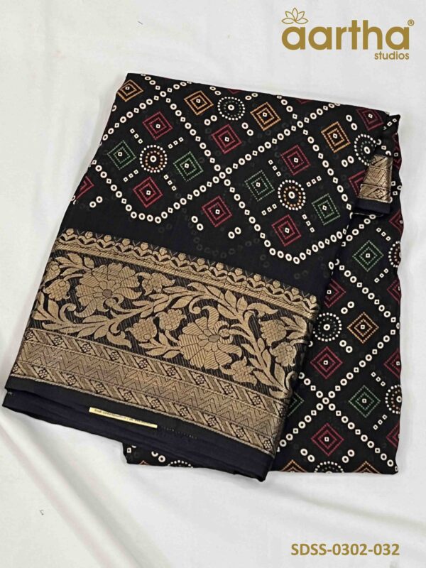 Designer Semi Silk Sarees