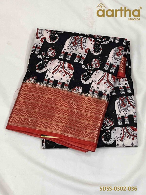 Designer Semi Silk Sarees