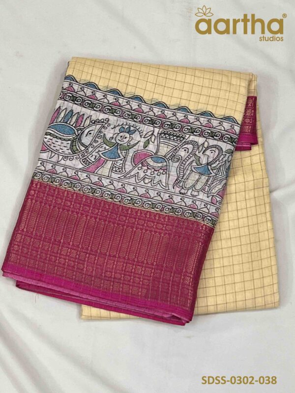 Designer Semi Silk Sarees