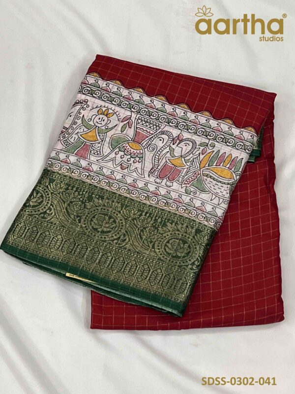 Designer Semi Silk Sarees