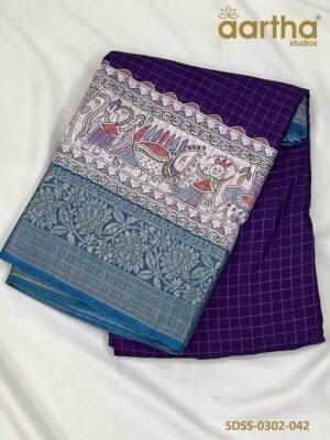 Designer Semi Silk Sarees