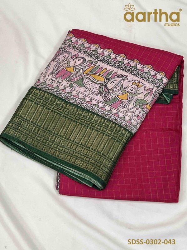 Designer Semi Silk Sarees