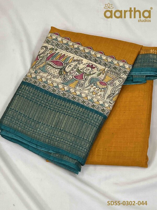Designer Semi Silk Sarees