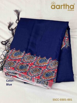 Soft Semi Chanderi Cotton Sarees