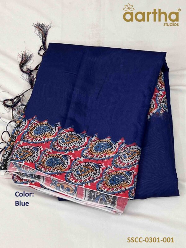 Soft Semi Chanderi Cotton Sarees