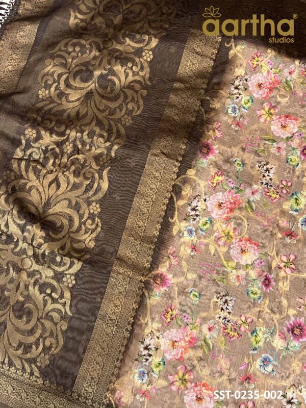 Semi Silk Tissue Sarees