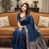 Semi Banarasi Soft Silk Sarees