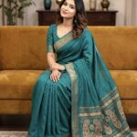 Semi Banarasi Soft Silk Sarees