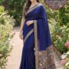 Soft Semi Georgette Sarees