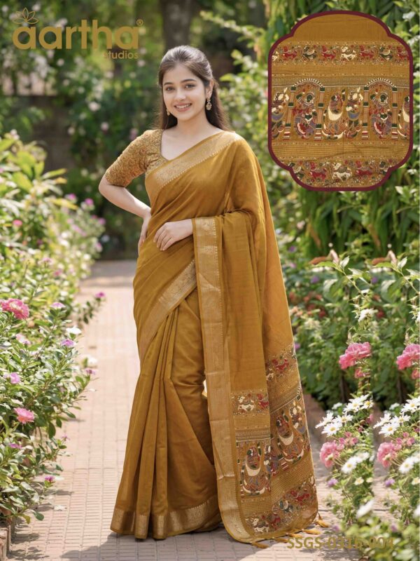Soft Semi Georgette Sarees