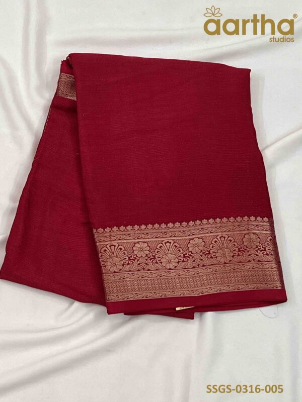 Soft Semi Georgette Sarees