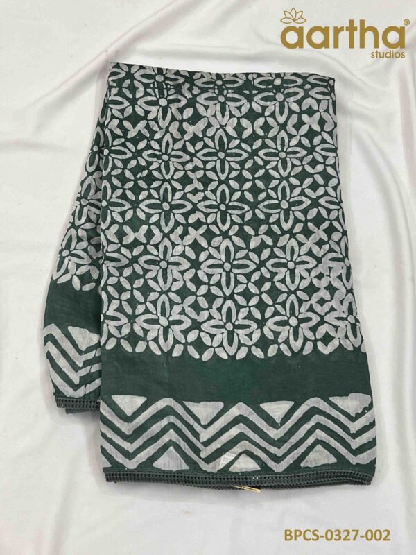 Batik Print Cotton Sarees
