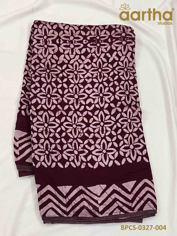 Batik Print Cotton Sarees
