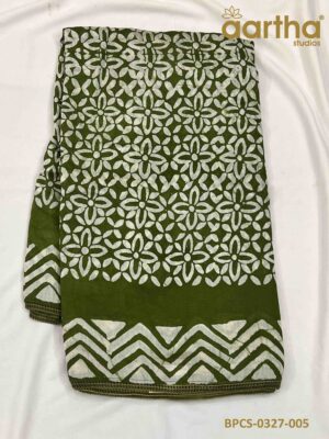 Batik Print Cotton Sarees