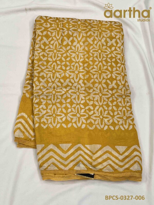 Batik Print Cotton Sarees