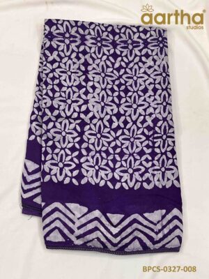 Batik Print Cotton Sarees