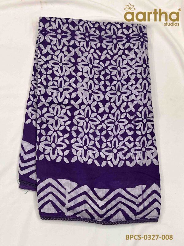 Batik Print Cotton Sarees