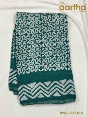 Batik Print Cotton Sarees