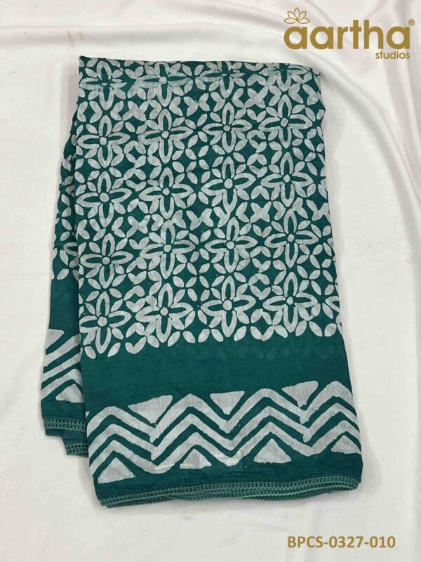 Batik Print Cotton Sarees