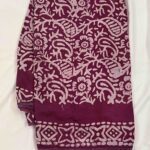 Batik Print Cotton Sarees