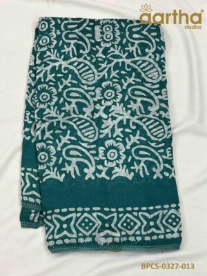 Batik Print Cotton Sarees