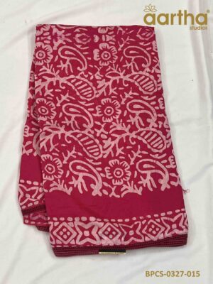 Batik Print Cotton Sarees