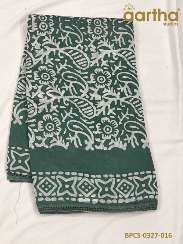 Batik Print Cotton Sarees