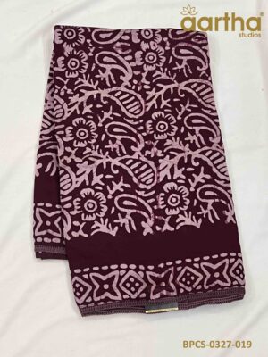 Batik Print Cotton Sarees