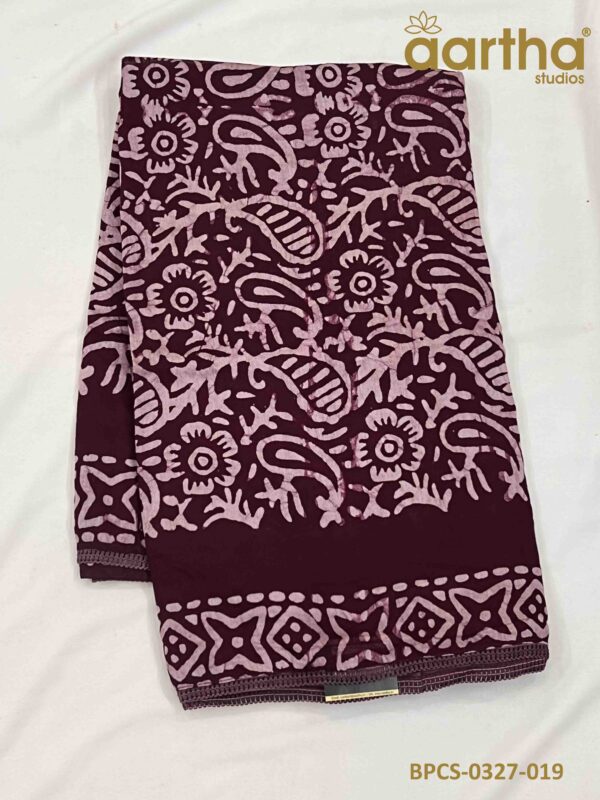 Batik Print Cotton Sarees