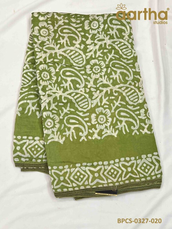 Batik Print Cotton Sarees