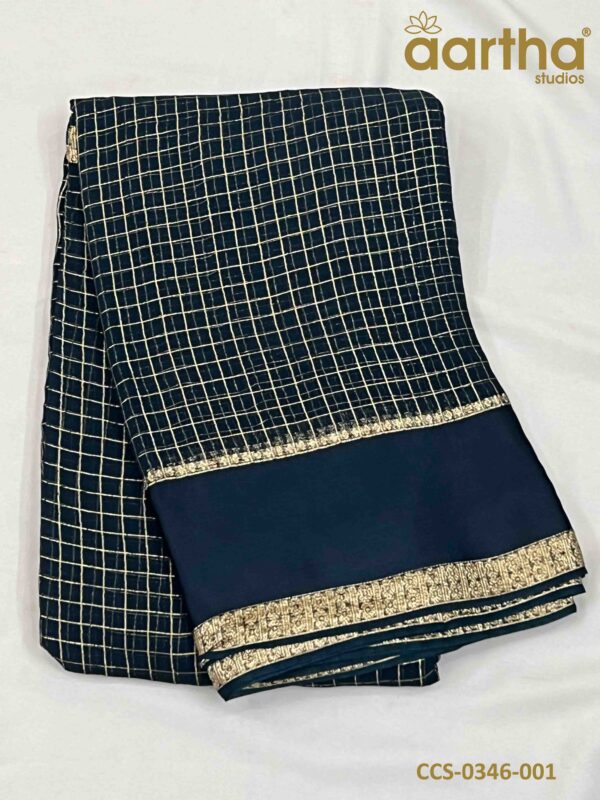 Chiffon Checks Sarees