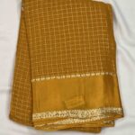 Chiffon Checks Sarees