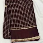 Chiffon Checks Sarees