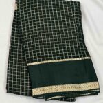 Chiffon Checks Sarees