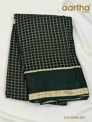 Chiffon Checks Sarees