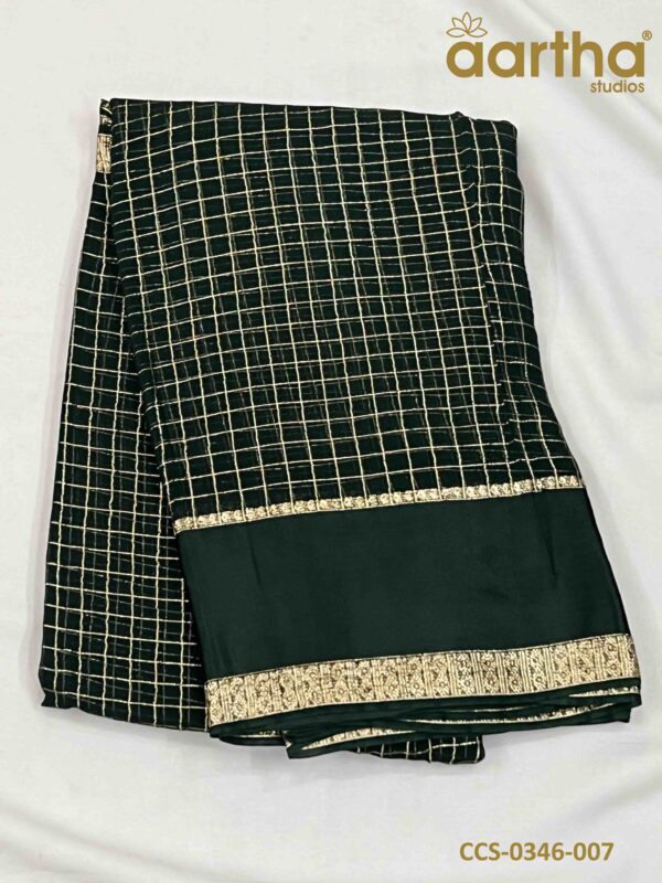 Chiffon Checks Sarees