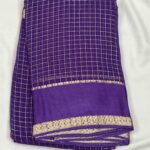 Chiffon Checks Sarees
