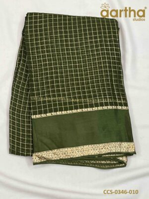 Chiffon Checks Sarees