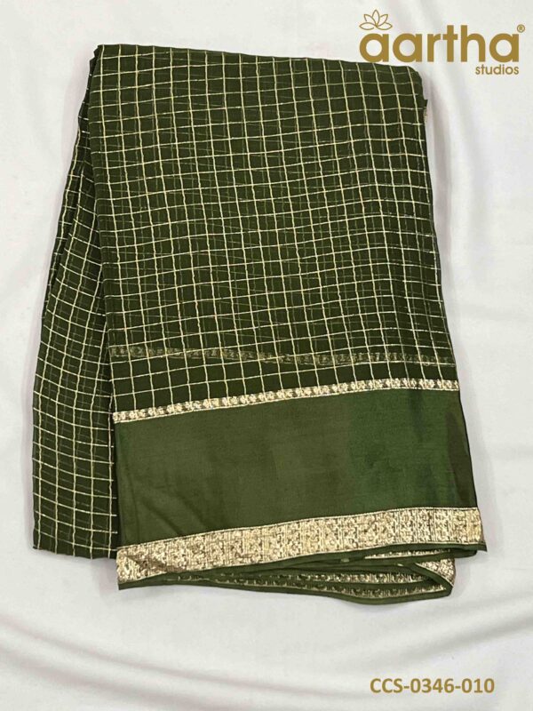 Chiffon Checks Sarees