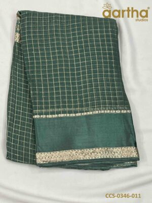 Chiffon Checks Sarees